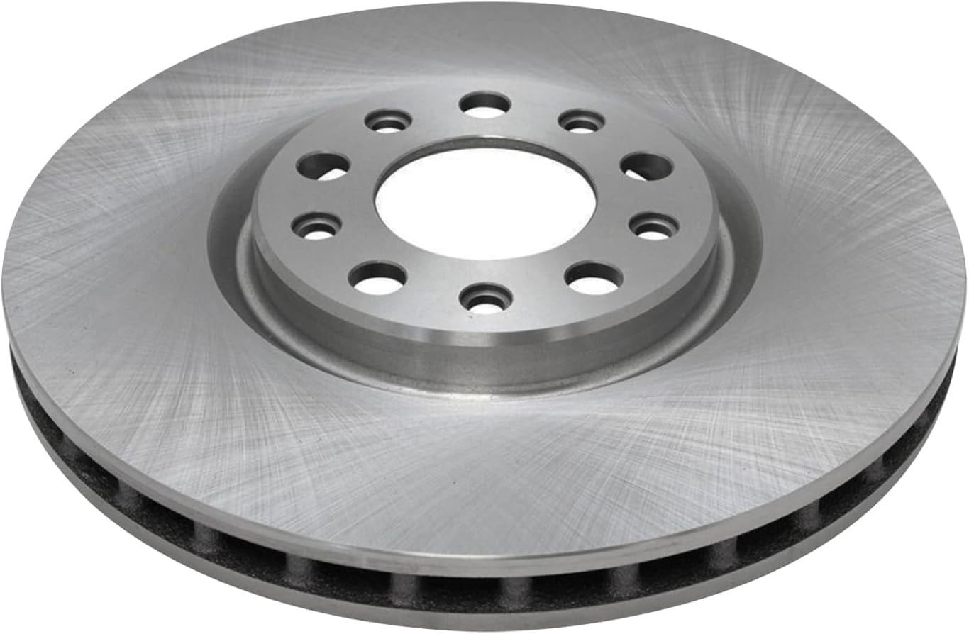 Detroit Axle - Front Disc Brake Rotors for Chrysler 200 Dodge Dart Jeep Compass Renegade Fiat 500X: 12.01" Rotor