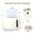 thumbnail image 5 of Sejoy Bottle Warmer For Baby,6-in-1 Fast Baby Milk Warmer with LCD Display,Double Bottle Warmer,Steam Sterilizer,24H Temperature Control for Breastmilk & Formula, 5 of 7