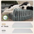 thumbnail image 3 of Katieovy Orthopedic Dog Beds for Large Dog,48 inch Removable Washable Dog Beds with Sides,Non-Slip Bottom Memory Foam Large Pet beds,Dark Gray, 3 of 7