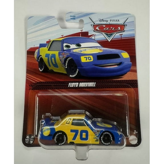 DISNEY PIXAR CARS METAL SERIES FLOYD MULVIHILL #70 GASPRIN 1:55 SCALE