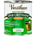 thumbnail image 2 of Clear, Varathane Exterior Satin Wood Ultimate Spar Urethane Oil-Based- Quart, 2 of 3