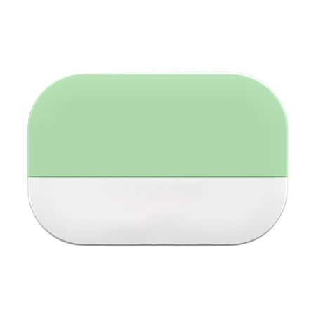 Bluetooth 5.2 Bone Conduction Sleep Pillow Speakers Wireless Bed Sleep Aid Headphones Portable Audio Speakers for Home Bedroom Sleep Travel 20H Battery 3D Stereo Memory Card Support Green 2.3x3.5
