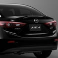 thumbnail image 5 of W-Power For 2014-2018 Mazda 3 Sedan Pearl Black V-Style Trunk Lid Spoiler Wing, 5 of 5
