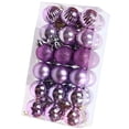 thumbnail image 4 of 36 piezas de bolas colgantes de Navidad adornos colgantes de árbol de artesanía de bricolaje FleinngHoz JD704962891, 4 of 7