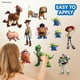 thumbnail image 3 of Set de 12 stickers decorativos de pared Toy Story WALL PALZ de vinilo, 3 of 7