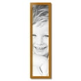 thumbnail image 2 of ArtToFrames 8" x 33" Yellow Picture Frame, 8x33 inch Yellow Wood Poster Frame (WOM-4432),  Pack, 2 of 8
