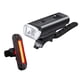 thumbnail image 1 of Luces para bicicleta, potente juego de luces LED para bicicleta recargables por USB, delanteras y traseras, luz para bicicleta impermeable con 5 modos, faro para bicicleta de montaña, bicicleta híbrid, 1 of 5