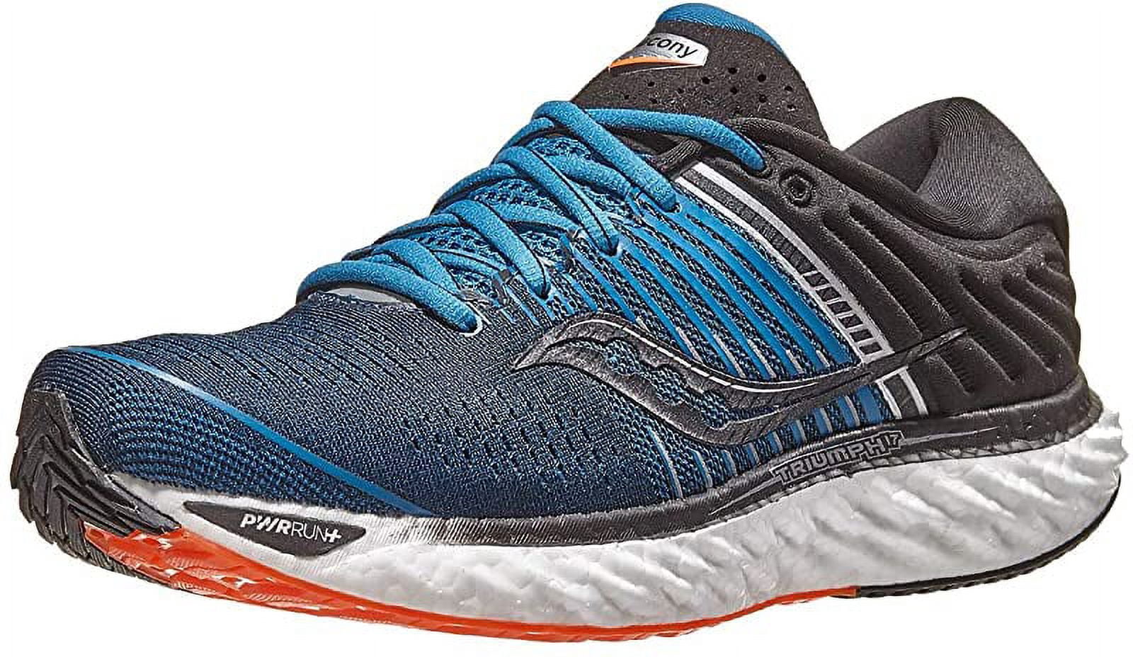 Saucony‎ Men\'s Triumph 17 Aqua Blue Black Running Shoes Men\'s Size 12 W Saucony Triumph 17 Blue for sale | eBay main image 4
