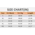thumbnail image 3 of SOMER Women's Jean Shorts Mid Waisted Stretchy Ripped Denim Jean Casual Summer Shorts with Pockets, 3 of 6