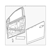 Genuine OE GM Door Shell - 84025420