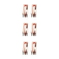 thumbnail image 4 of fastboy Ornements pour Cheveux Outils de Coiffure Robustes Simples Clip Latéral Attache-Pression Rose Rouge 3Set, 4 of 6