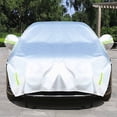 thumbnail image 5 of JoyMoreHome Half Car Cover,Waterproof Windshield & Windows Cover for Outdoor All-Season Use, Fit for Car, 5 of 5