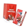 thumbnail image 3 of Caja de regalo navideña plegable, caja saltarina, decoración para fiestas, tarjeta creativa navideña recortada rojo 6 piezas, 3 of 9