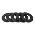 thumbnail image 1 of Sello de aceite universal Unique Bargains TC de doble labio con resorte de acero, anillo de sello para eje rotativo 56x100x10mm, caucho nitrilo de alta presión, negro, 5 piezas, 1 of 1