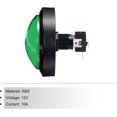 thumbnail image 3 of PinesC Boutons d'Arcade ABS Micro Interrupteur Bouton Rond pour Machine d'Arcade Jeux Vidéo Pièces DC 12V Vert, 3 of 5