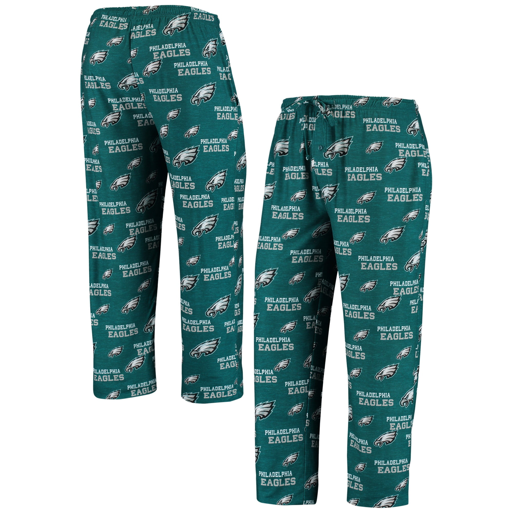 Philadelphia Eagles Concepts Sport Zest All Over Print Sleep Pants