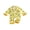 Yellow, variant on RUINIXCW Toddler Baby Girl Silk Stain Pajamas Newborn Infant Baby Girls Bee Flower Romper One Piece Spring Fall Sleepwear Fuzzy Trim Long Sleeve Button Up Jumpsuit Homewear