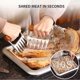 thumbnail image 3 of 18/8 Stainless Steel Meat Forks with Wooden Handle, Best Meat Claws for Shredding, Pulling, 3 of 4