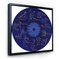 thumbnail image 3 of Designart 'Zodiac Signs and Zodiac With Constellations' Modern Framed Canvas Wall Art Print, 3 of 5
