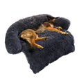 thumbnail image 1 of Alfombrilla de felpa relajante y esponjosa para cama de perro GGIB con funda extraíble, 1 of 8