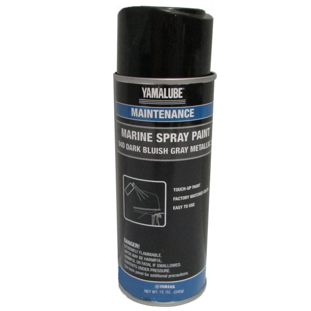 Yamaha Outboard New OEM Marine Bluish Gray 12oz Spray Paint ACCMRNPA