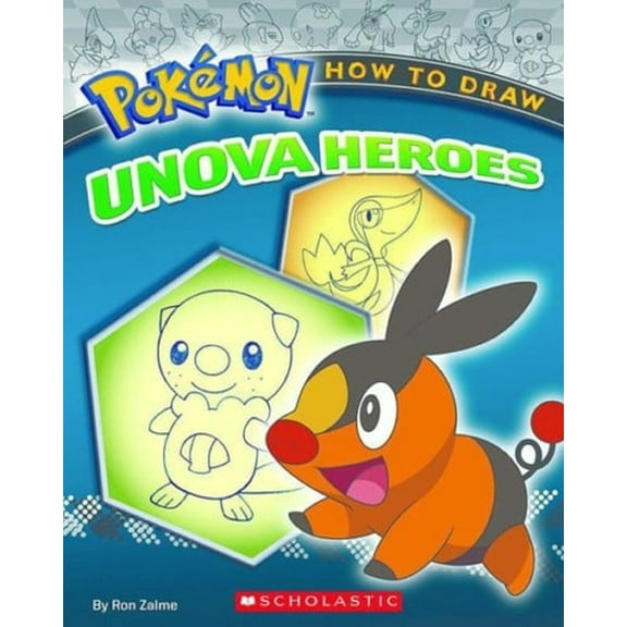 Pre-Owned PokÃ©mon : How to Draw Unova Heroes (Paperback) 9780545350860