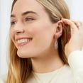 thumbnail image 2 of Pendientes de plata de ley de la vieja escuela Silvora, pendientes colgantes con nudo celta nórdico para mujer, regalo de joyería para niñas adolescentes, 2 of 7