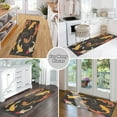 thumbnail image 6 of Yayeee Runner Rug for Bedroom 2'x6' Machine Washable Hallway Non Slip Mat, Black Fish Pattern, 6 of 8