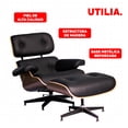 thumbnail image 3 of UTILIA Sillón Lounge Reclinable Individual con Ottoman, Diseño Moderno Tipo Sofá para Sala, Recámara u Oficina, Estilo Elegante y Cómodo para Adultos, 3 of 7