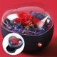 thumbnail image 4 of Caja de flores preservada Sunnimix Caja Corazón Rosa para el cumpleaños del aniversario Azul, 4 of 8