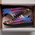 thumbnail image 3 of Chihuahua Merry Christmas Running Shoes Sneakers Mesh Black Size 11, 3 of 5