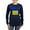 Navy, variant on CafePress - Ukraine Heart Long Sleeve T Shirt - Women's Long Sleeve Graphic Tee Casual Fit
