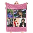 thumbnail image 1 of Celebrity Photo Printed Polyester Throw Blanket - 80x100cm, 1 of 5