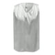 thumbnail image 5 of Top sin mangas de satén con cuello en V para mujer, para el verano, blusa informal transpirable de poliéster de color liso, 5 of 6