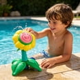 thumbnail image 4 of Sunflower Sprinkler for and Garden Watering Featuring Adjustable Spray Patterns with Metal Base, 4 of 6