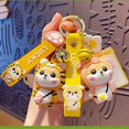 thumbnail image 3 of Llavero lindo de PVC Shiba Inu para mujer y niña, regalo creativo de Año Nuevo, 3 of 3