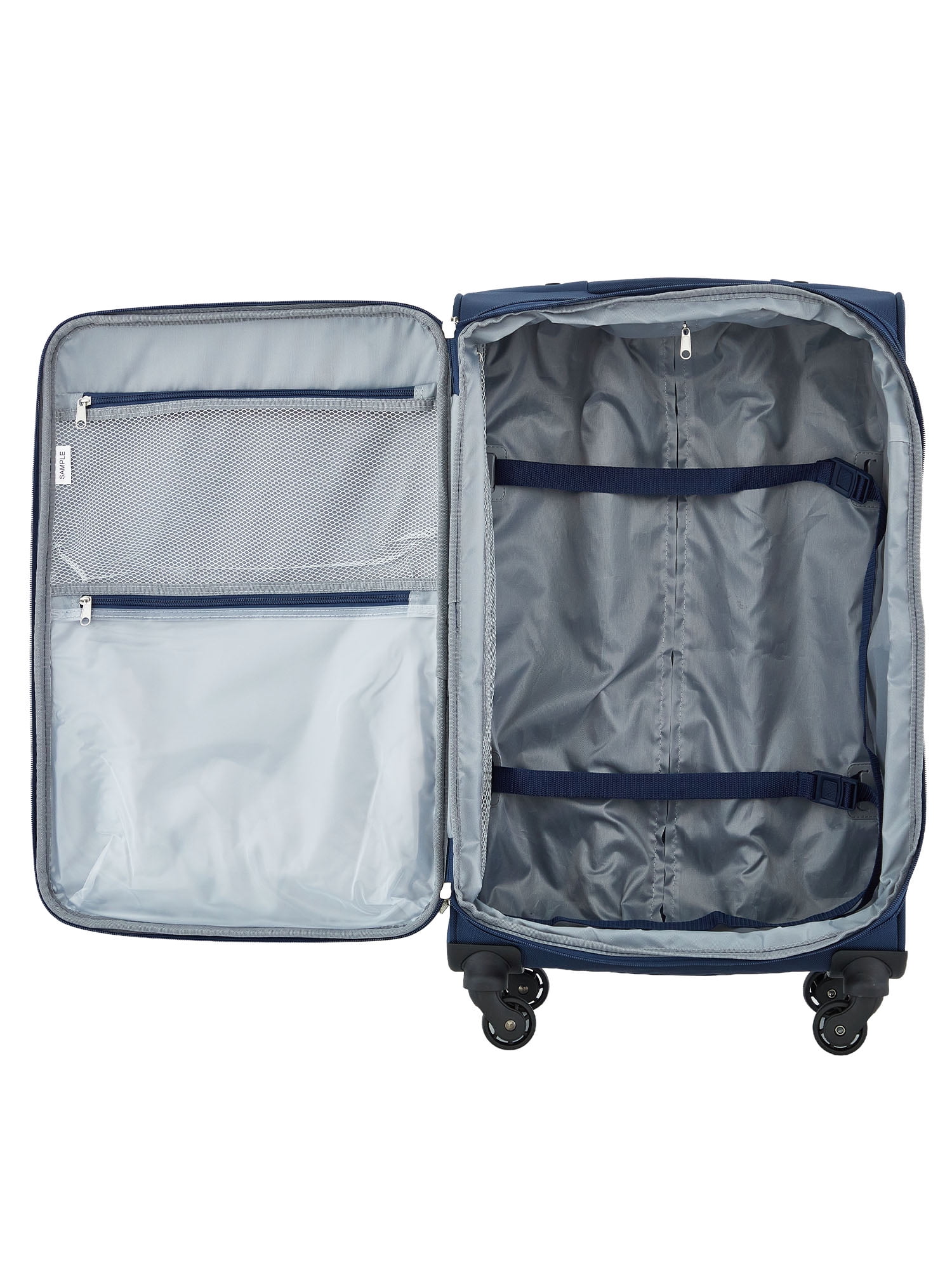 Protege Arendale 24" Softside Expandable Rolling Spinner Luggage, Navy