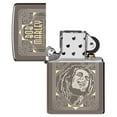 thumbnail image 6 of Zippo Bob Marley Laser Two Tone Black Ice Pocket Lighter, 6 of 6