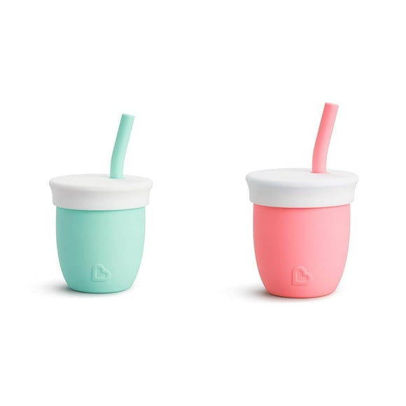 Copa de entrenamiento Munchkin C'est Silicone! Paquete de 120 ml para 6 meses+ 2
