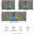 thumbnail image 4 of GZHJMY Satin Pillowcase for Hair and Skin Breathable Slip-Cool, Wrinkle-Resistant Soft and Smooth 20x26In Single Side Envelope Opening Without Zipper Peacock Colorful, 4 of 7