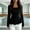 #0236-Black, variant on Women's Peplum Tops Crew Neck Long Sleeve Knit Pullover Casual Slim Fit Fall Dressy Knit Jumper Tops Spring Clothes Gift