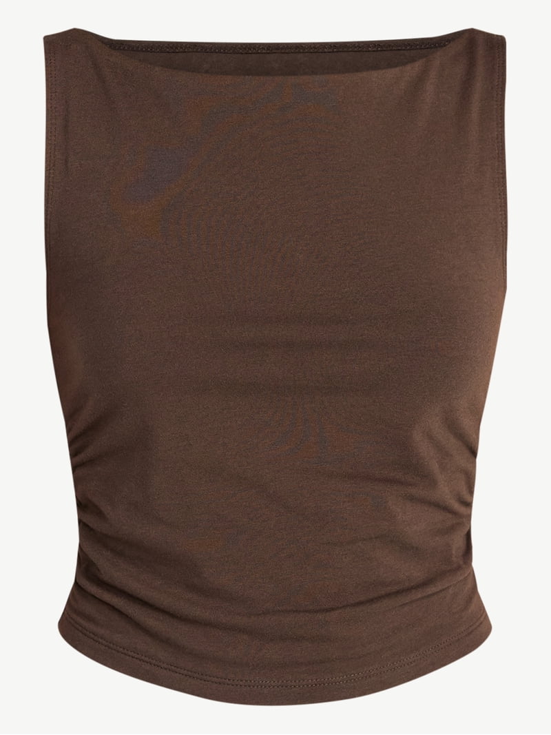 No Boundaries Boat Neck Cami, Women's - Walmart.com