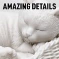 thumbnail image 2 of Perfect Memorials White Cat in Basket Cremation Urn, 2 of 6