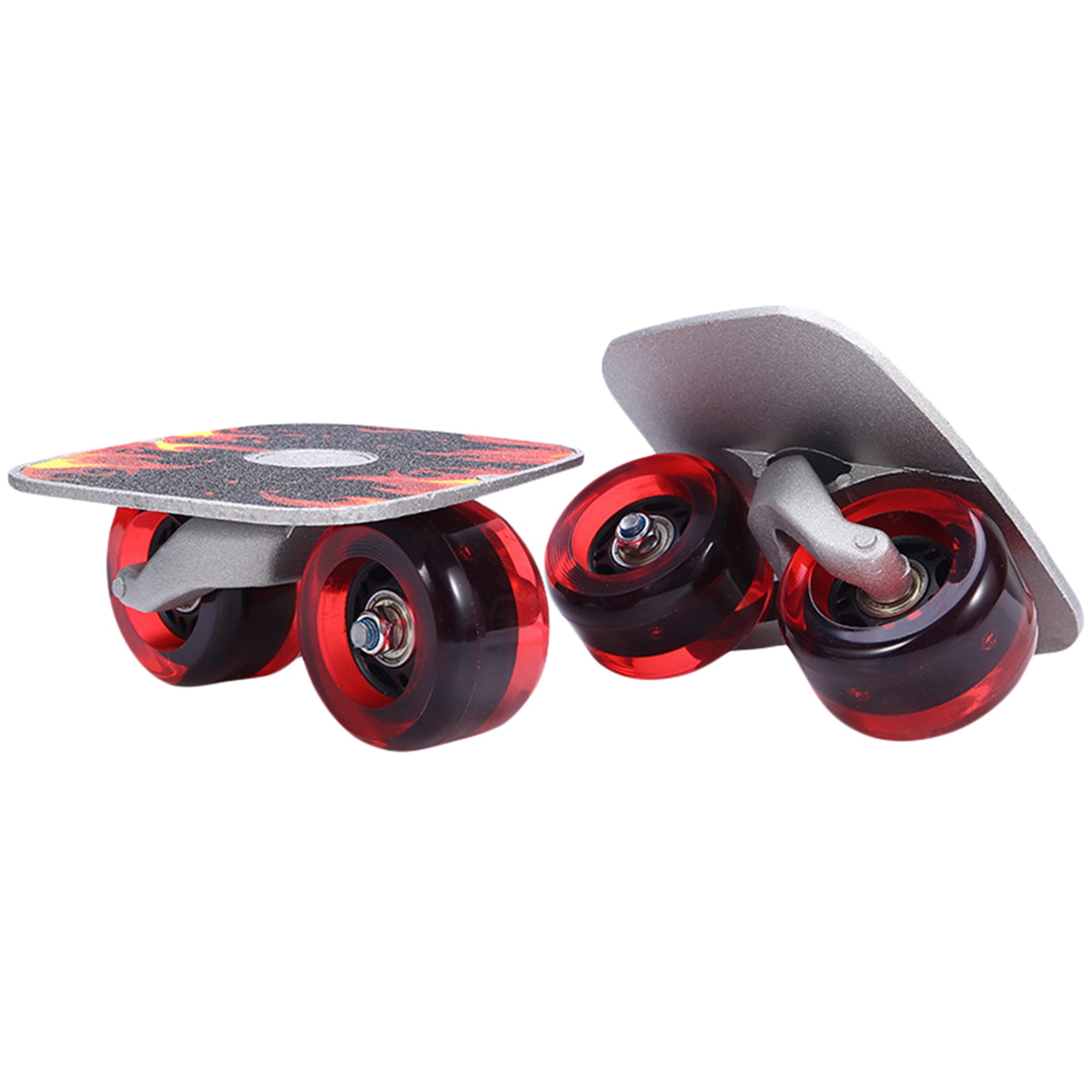 Eyicmarn Portable Roller Road Drift Skates Plate AntiSlip Board Split