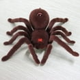 thumbnail image 4 of Divertido, espeluznante, suave, aterrador, araña de peluche, Control remoto por infrarrojos, tarántula, juguete de regalo para niños, 4 of 8