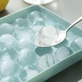 thumbnail image 3 of Molde para cubitos de hielo de gran capacidad, caja de hielo para refrigerador, caja de hielo para el hogar, molde para Hockey sobre hielo, modelo de helado de plástico, 3 of 5