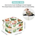 thumbnail image 5 of Christmas Travel Portable Square Jewelry Box Earring Necklace Bracelet Holder Display Case Organizer Box, Decorative Jewelry Stand Storage Box, 5 of 6