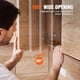 thumbnail image 5 of Bisagras para puertas de gabinete VEVOR, paquete de 40, superposición completa, cierre suave para tipo sin marco, 5 of 9