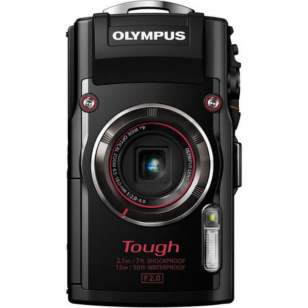 Olympus Stylus TOUGH TG-4 Digital Waterproof Camera Black +CASE +