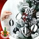 thumbnail image 4 of Hogar y jardín, adornos colgantes, 24 piezas de adornos de bolas navideñas, bolas colgantes de plástico de Navidad para decoración de fiestas de árboles de Navidad, el colgante, 4 of 7